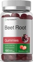 Horbäach Beet Root Gummies | 6000mg | 100 Count | Vegan, Non-GMO, and Gluten Free Formula | Strawberry Flavor