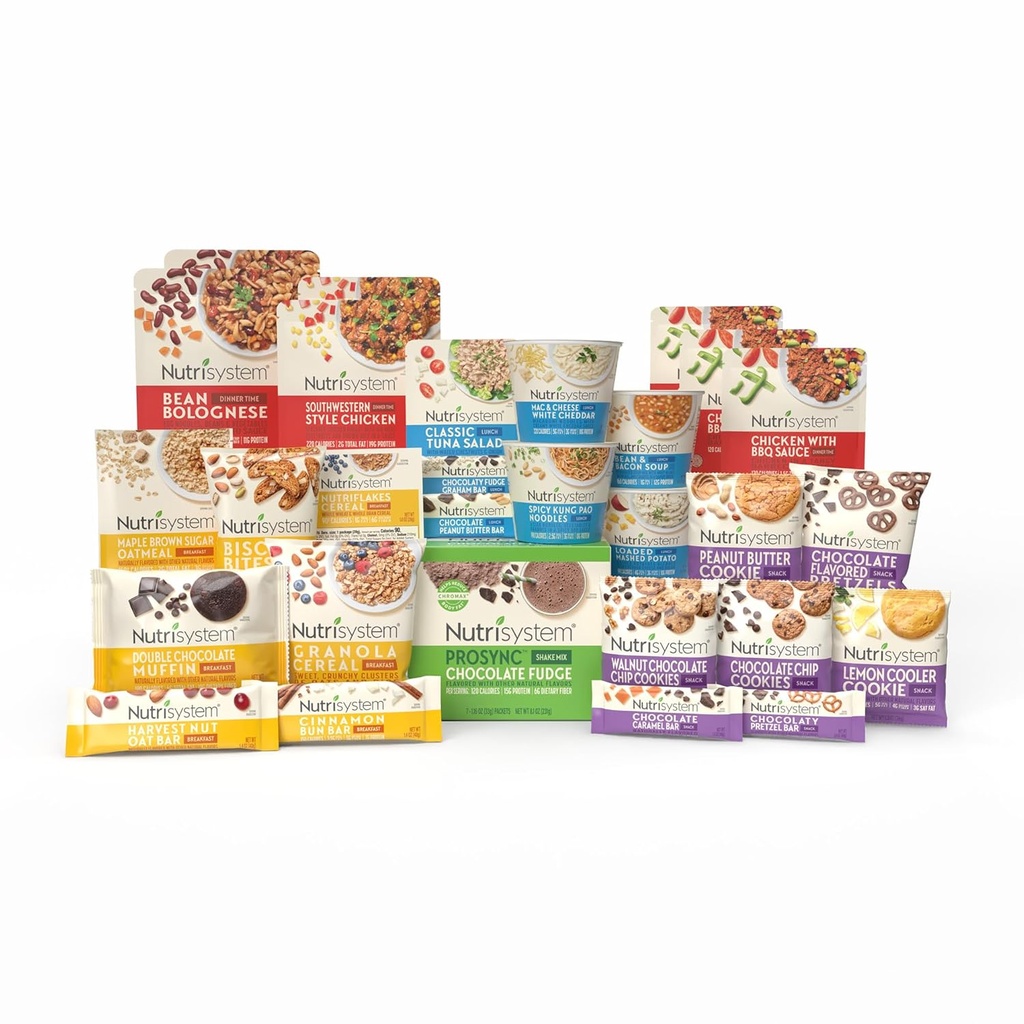 Nutrisystem Members’ Favorites® 7-Day Weight Loss Kit with 28 Delicious Meals & Snacks