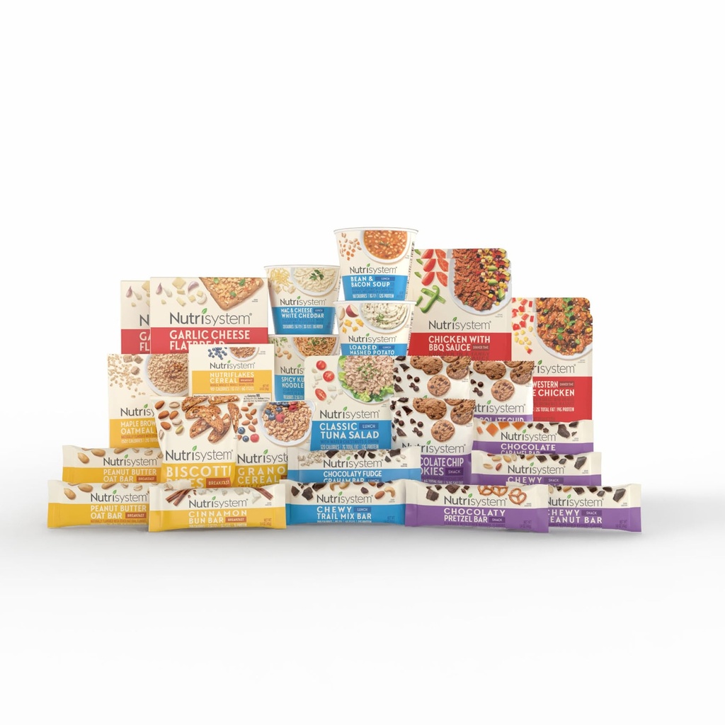 Nutrisystemメンバーズのお気に入り® 7日間の減量キット、28のおいしい食事とスナック