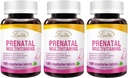 ロビタ鉄27mgのプレナタルビタミン、葉酸800mcg&カルシウム、ビーガンプレナタルビタミン女性用耐久性、非GMO、180ベジタリアンプレナタルピル(パック3)