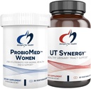 健康腟のプロバイオティック及びUTサポート バンドルのための設計-Gutの健康及び腟pHのためのProbioMedの女性のプロバイオティック(30カプセル)、UTの相乗(60カプセル)の尿路サポートおよびハイビスカス及びD-Mannose