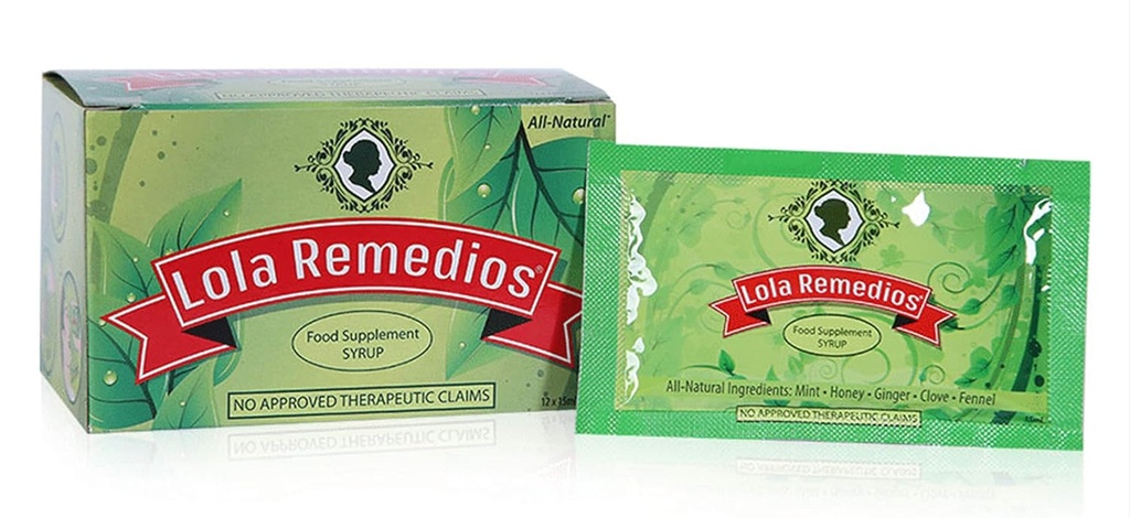 Lola Remedios の食糧補足のシロップ 12 の sachets/Box