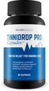 Tinnidrop Pro Capsules - Our Best Tinnitus Relief for Ringing Ears - Tinnitus Aid - Natural Tinnitus Treatment - Ear Health Vitamins for Tinnitus -Tinnidrop Tinnitus Relief Spray Supplement Capsules