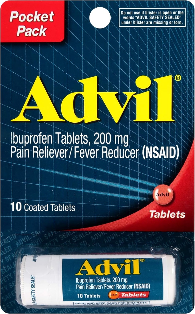 Advilバイアル10錠(3パック)