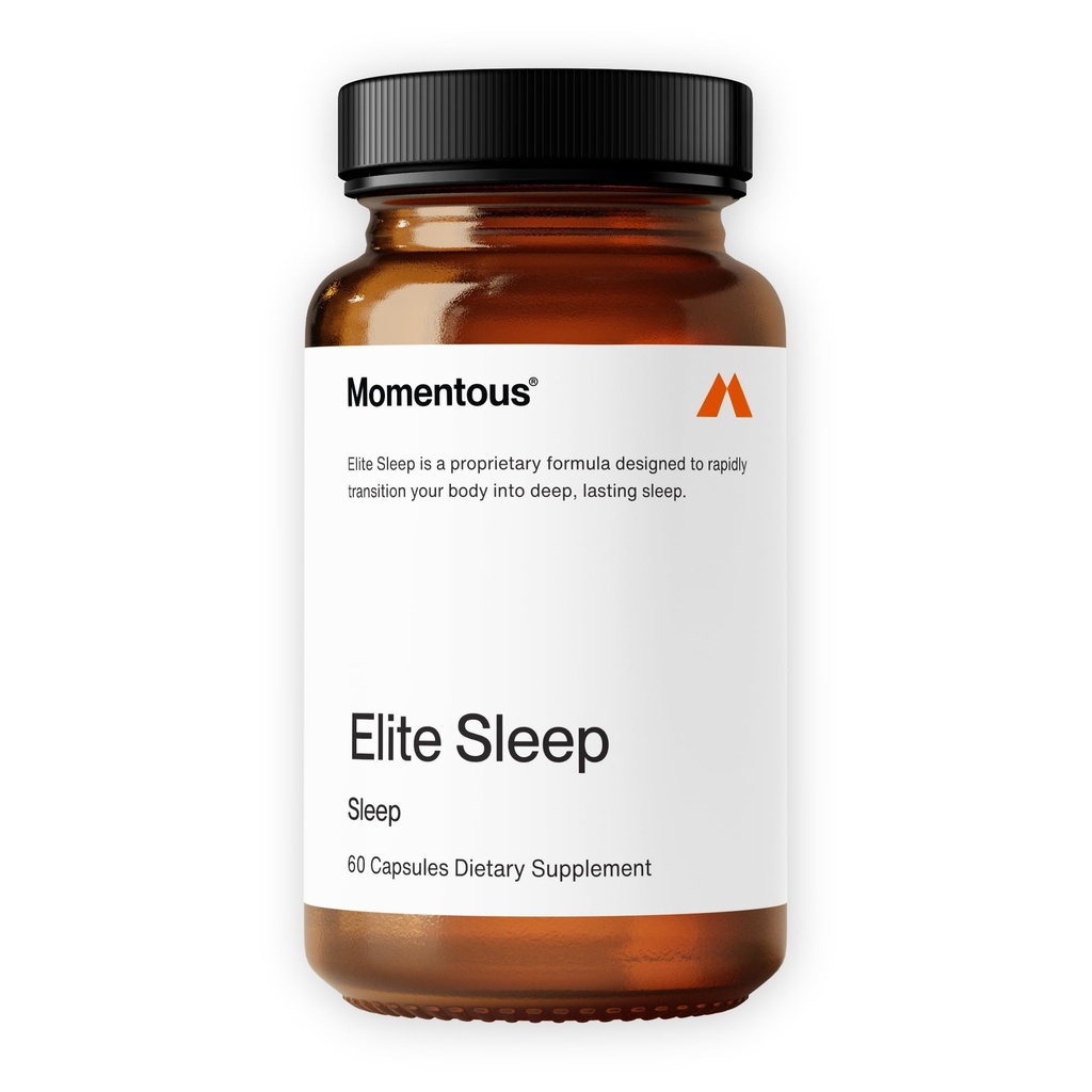 瞬間エリート睡眠カプセル - ビーガン - グルテンフリー - NSF スポーツ認定 - 30のサービング