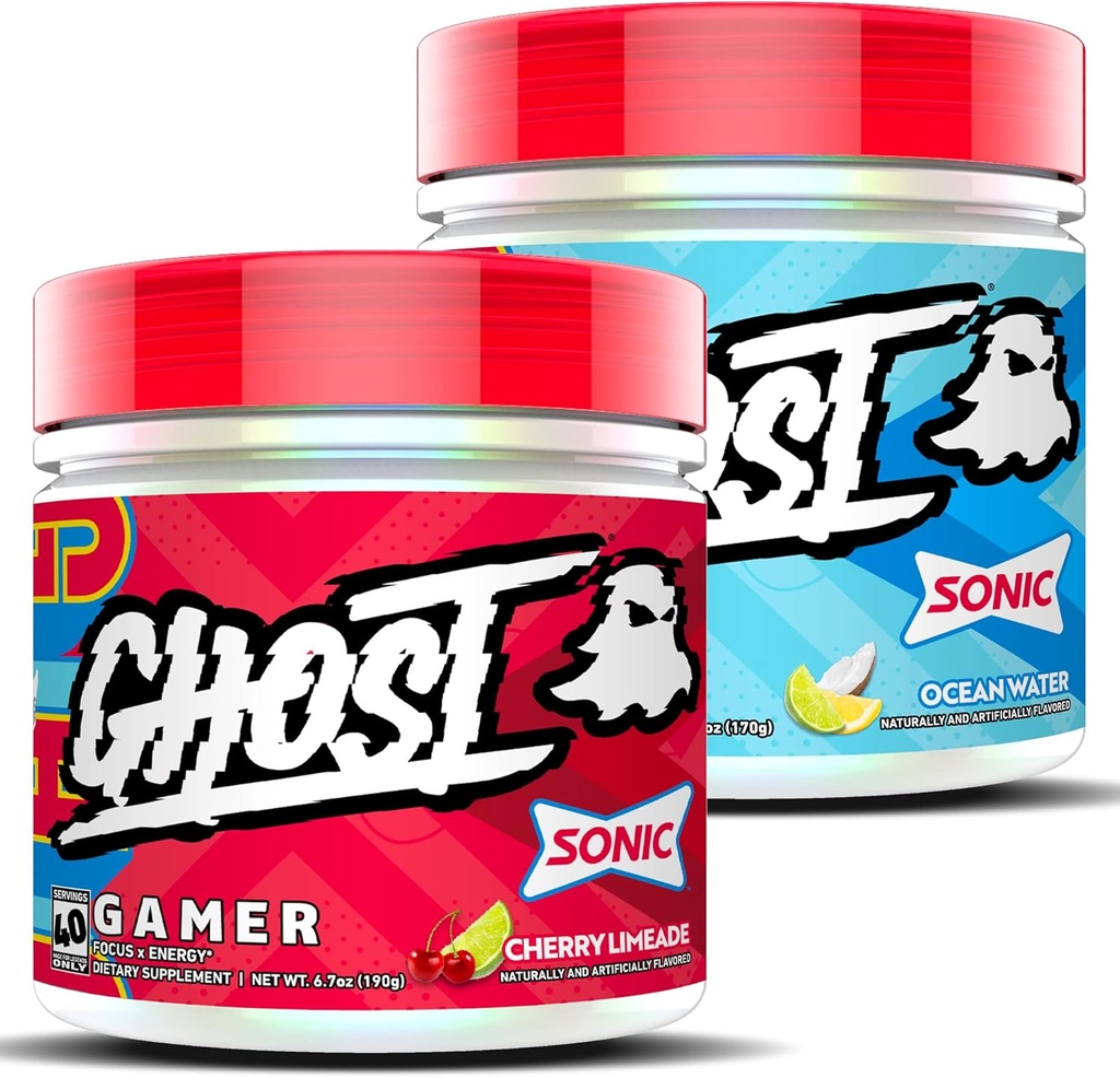 GHOSTのゲーマーソニックの束:エネルギーおよび焦点サポート方式-海洋水およびチェリーのLimeade