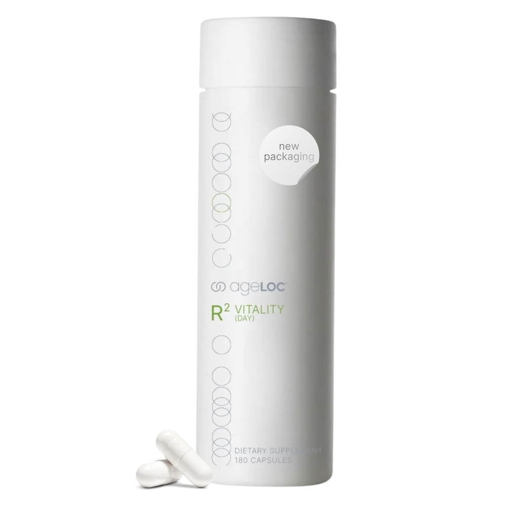 Nu Skin R2 Day (Vitality) - 若々しい遺伝子発現を促進する、細胞の浄化と死亡率をサポート