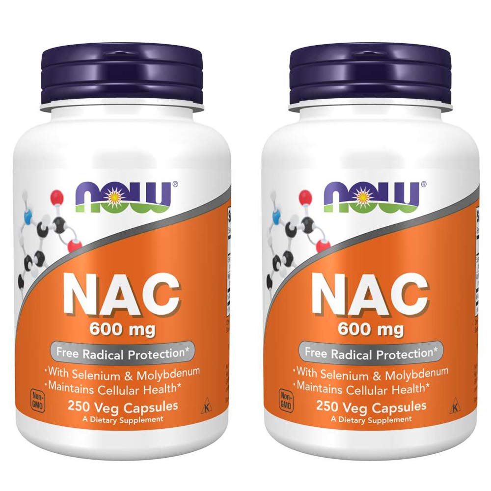 今食糧Nacアセチル Cysteine 600mg、250 Vcaps (500 (250X2)))