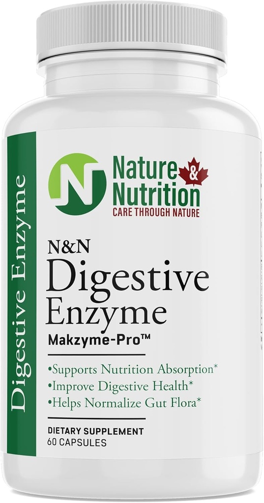 自然と栄養の最大のエンザイム、MAKZYME-PROTM、60カウント(パッケージ1)