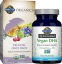 毎日のビーガンDHA +プレナタルマルチバンドル後の生活の庭: 処方ビーガンDHA 30 Softgels + オーガニックプレナタルは、女性のプレナタルヘルスのためのフォーレートと毎日のマルチビタミン、30錠