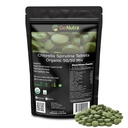 Nutra Organic Spirulina Chlorella 錠 50/50 ブレンド | Nutrient Dense スーパーフード - ビーガンプロテイン、Chlorophyll、酵素 | 500mg 各 Chlorella Spirulina 錠、720 カウント、4 か月の供給