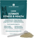 Dr.ビルの犬用究極のフィットネス&健康ビタミン 犬用マルチビタミンW / Coenzyme Q-10、ビタミンE、ビタミンD-3、ビオチン、葉酸、ヒアルロン酸ドッグビタミンとサプリメント680g