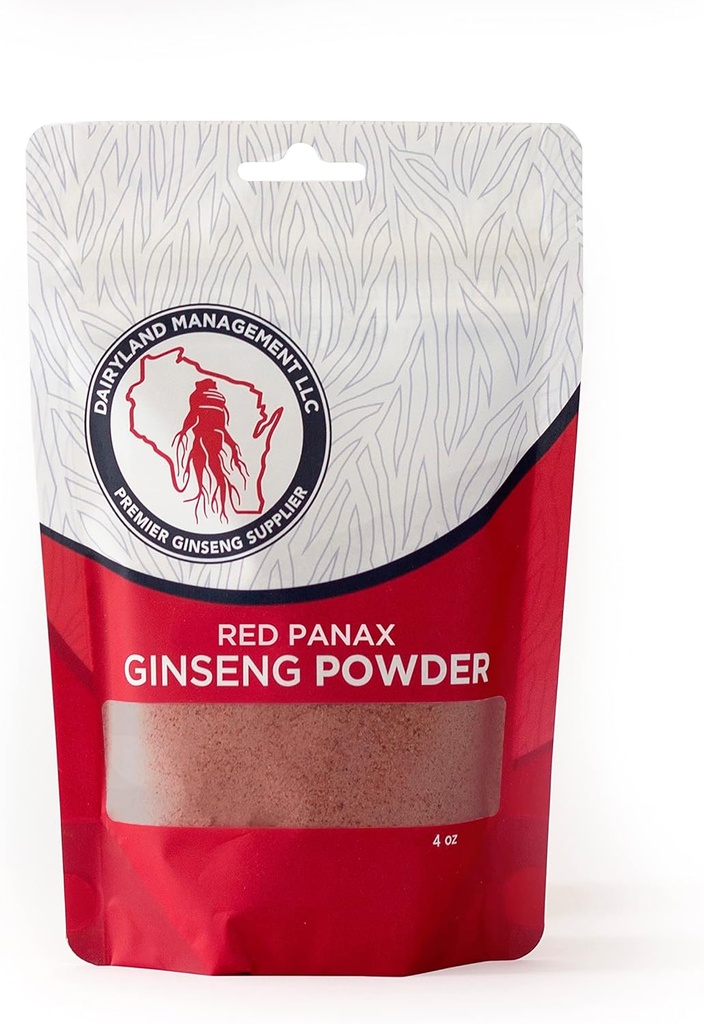 自然なジンセノシド(8 oz)が付いている赤いPanaxのGinsengの粉-サポート健康なエネルギー、Vitality、気分および多く、スムージー、コーヒーまたは飲み物のための韓国のPanaxのGinsengの根の粉(1パック)
