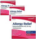 リーダーのAntihistamineのアレルギーの救助のDiphenhydramine HCl、25mg小型タブレット、3の24の計算のパック