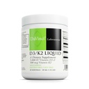DAVINCI Labs D3/K2 液体 - 骨の健康、心臓サポート、カルシウム吸収のための液体ビタミンD&ビタミンKサプリメント - 30mL(30サービング)