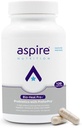 Aspire Nutrition Bio-Heal Pro + 6-in-1 プロバイオティックカプセルサプリメント - 女性、男性、子供のための毎日のプロバイオティック式 - 30日の供給
