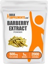 BulkSupplements.comバーベリーエキスパウダー - ハーブサプリメント - ビーガン&グルテンフリー、給餌ごとに500mg、1kg(2.2ポンド)(5のパック)
