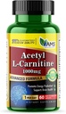 アメリカ メディック&サイエンス アセチル L-カルニチン 1000mg(60錠) | 男性と女性のためのサプリメント | エネルギー生産を推進 | 脳の健康をサポート | 記憶と焦点を改善するのに役立ちます