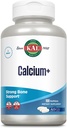 KAL Calcium+ ActivGels 1000mg | Calcium, Magnesium, Zinc and Vitamin D-3 | Formulated to Help Support Healthy Teeth & Bones | Soy Free | 100 Softgels
