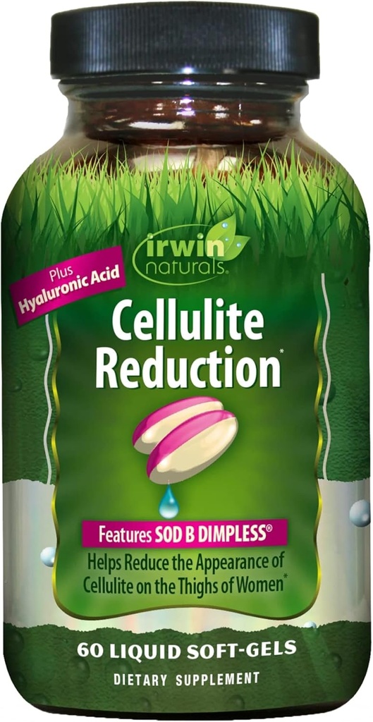 Irwin Naturals Cell-U-Thighs 60の液体のSoftgelsの