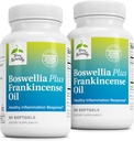 Terry Naturally Boswellia Plus Frankincense Oil - モビリティと共同の快適さをサポートする共同サポートサプリメント - BoswelliaとFrankincense Oilでセルラーヘルスをサポート - 60 Softgels(パッケージ2)