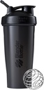 BlenderBottle 古典的なシェーカー ボトル パーフェクト のために タンパク質 シェイクス と プレ ワークアウト, 28-オンス, ブラック