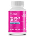 Safrelのアレルギーの救助の薬のDiphenhydramine HClのカプレット25のmg (1000の計算)、AntihistamineはSneezing、Ronyの鼻、ヘイ・ファーバー、Itchyの目および喉、季節的な屋内及び屋外のアレルギーの丸薬を取り除きます