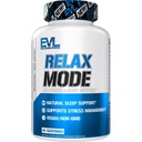 Evlution Nutrition RelaxMode - ナチュラルスリープサポート - L-テアニン、Valeian Root Extract&More - ビーガン&非GMO - 栄養補助食品 - 45サービング - 45ベジギーカプセル