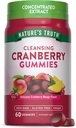 Nature's Truth Cranberry Gummies | 60 Count | Vegan, Non-GMO & Gluten Free Supplement | Cranberry Mango Flavor