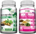 GreeNatrの増強された吸収のための黒いペッパーが付いているAshwagandhaのカプセルとの全面的なウェルネス サポート-および自然なMenopauseの草の複合体
