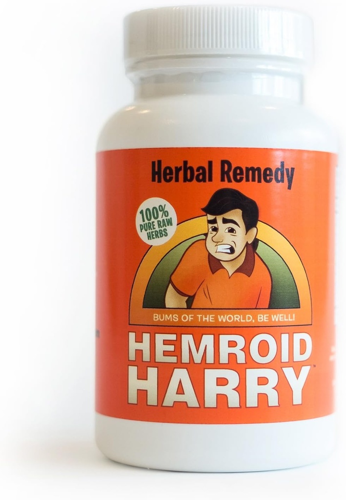 Hemroid Harry's Herbal Remedy, 30 Day (240 Count) - Natural Treatment, Pills