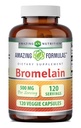 アメイジング・フォーミュラ・ブレムレイン・サプリメント | 500 Mg / サービング | Veggie Capsule | Non-GMO | グルテンフリー | アメリカ製 | ベジタリアン向け(1パック | 120カウント)