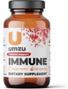 UMZU Immunity Supplement | Natural Energy & Immune System Support with Vitamin C, D, Elderberry, Zinc, Magnesium & Cordyceps (30 Capsules)