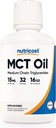 Nutricost MCT オイル - 16oz - Keto, Paleo, 非GMO