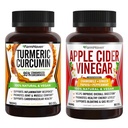 FarmHaven ターメリック Curcumin with BioPerine と Apple Cider Vinegar with Ginger