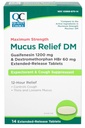 質の選択の最高の強さの粘液の救助DM、咳の抑制剤および Expectorant、12時間の救助、Guaifenesin 1200のmgおよびDextromethorphan HBr 60のmgの延長解放のタブレット、14の計算