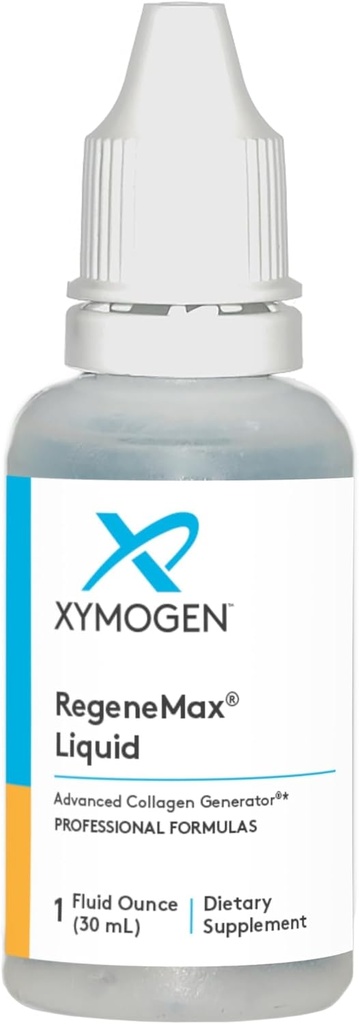 XYMOGEN RegeneMaxの液体-高度のコラーゲンの発電機-コリンStabilizedの整形外科の酸-サポート健康な骨の鉱物密度は、しわを減らします、毛+釘(1のflのoz)を増強します