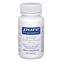 純粋なカプセル化 5-HTP 100 mg - 脳の健康、睡眠規則および食欲サポート* - 5-Hydroxytryptophan - グルテンフリー&非GMO - 60カプセル