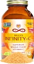 Infinity-C オーガニック 食品 ビタミン C パウダー | アセロラ、カマカモ、アンマラ | 1000mg スーパーフード C | 高頻度 | シラジット、アストラガルス ルート&ジンジャー | ヴィーガン、非GMO(30 サービング)