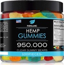 Hemp Gummies – Helps Support Sleep, Peace and Relaxation - High Strength and Support All Natural Tasty Fruit Flavors - Made in USA – 100ct