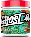 GHOSTグリーンパウダー、アップルサイダー - 30サービング - 19スーパーフードグリーン&レッドパウダー、フルーツ、野菜、スピルリナ、&クロレラ、プレバイオティクス、10ビリオンCFUプロバイオティクス&消化酵素 - グルテンフリー