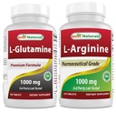 ベストナチュラルLグルタミン1000mg&L-アルギニン1000mg