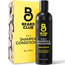 ベアードクラブメン2 in 1 シャンプー&コンディショナーセット - 硫酸塩フリー、保湿、Citrus Scented for Curly Hair Care and Dry Scalp Care