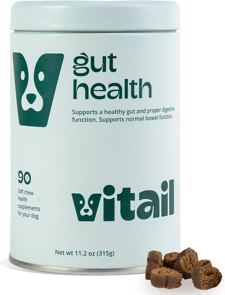 犬のためのプロバイオティック咀嚼 - 消化酵素、オメガ3、および蜂のプロポリス - サポート消化、腸の健康と免疫 - 90の咀嚼