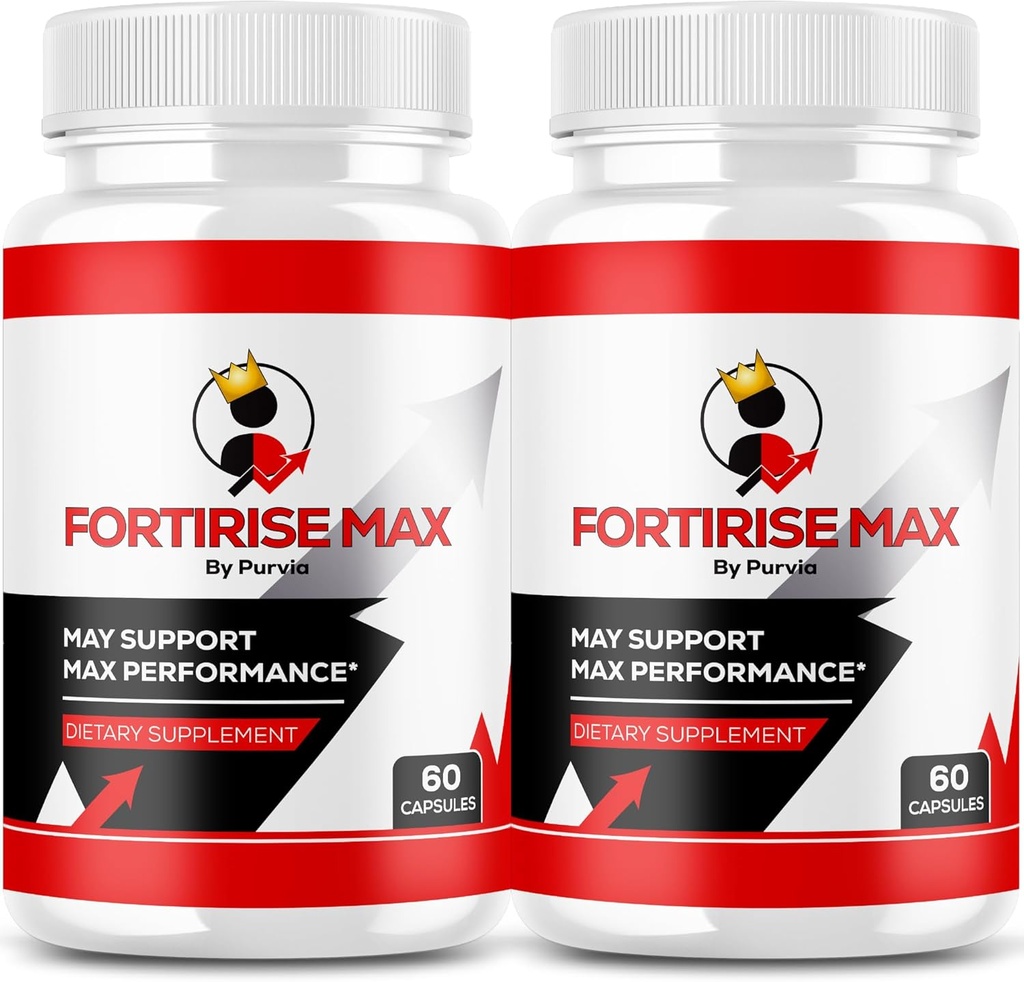 (2パック) Fortirise Max - Fortirise Max Pills Max Strength Formula、Fortirise Maxx Total Wellness Support Vitamin Supplement Review、Fortirise Capsule、Fortirise Ultra Advanced(120カプセル)