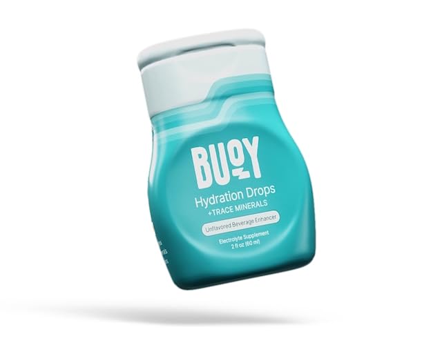 Buoy 電解液滴 | 砂糖、甘味料なし | ミネラル、ビタミン、抗酸化剤をトレース | 目的外 | 飲み放題 | 毎日の水分補給サプリメント(1, 味付けなし)