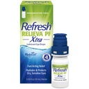 RELIEVA PF Xtraの防腐剤なしの人工的な涙の潤滑油の目の低下、0.33のflのoz (10 mL)を新たにして下さい
