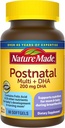 自然は母性Multivitamin + DHA 200のmg、60のSoftgelsを、母乳育児、産前ビタミン及び栄養素の間に看護のママ及び赤ん坊を支えるために作りました 鉄、ビタミンD3、カルシウム、ヨウ素を含んで下さい