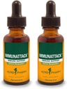 免疫システムサポートのためのハーブ Pharm Immunattack の液体の草の方式 - 1 Ounce (FIMAT01) (パッケージ 2)